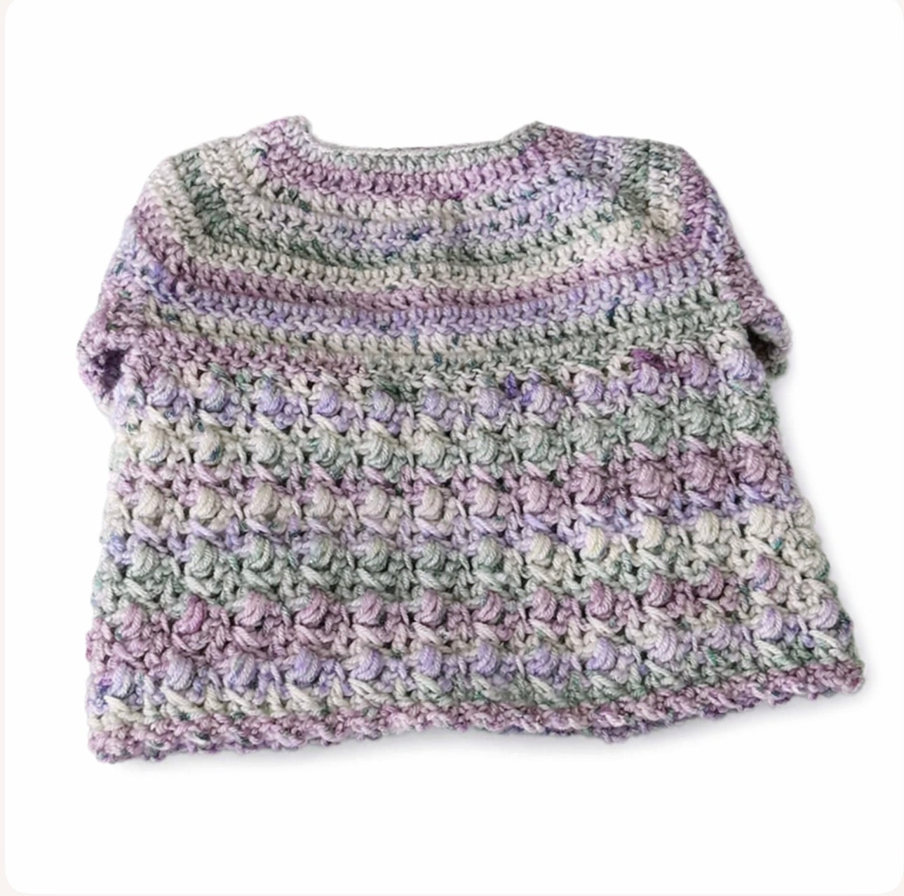 Hand Crocheted “Waratah” Baby Cardigan | 0-3 months - Crocheted by CALA